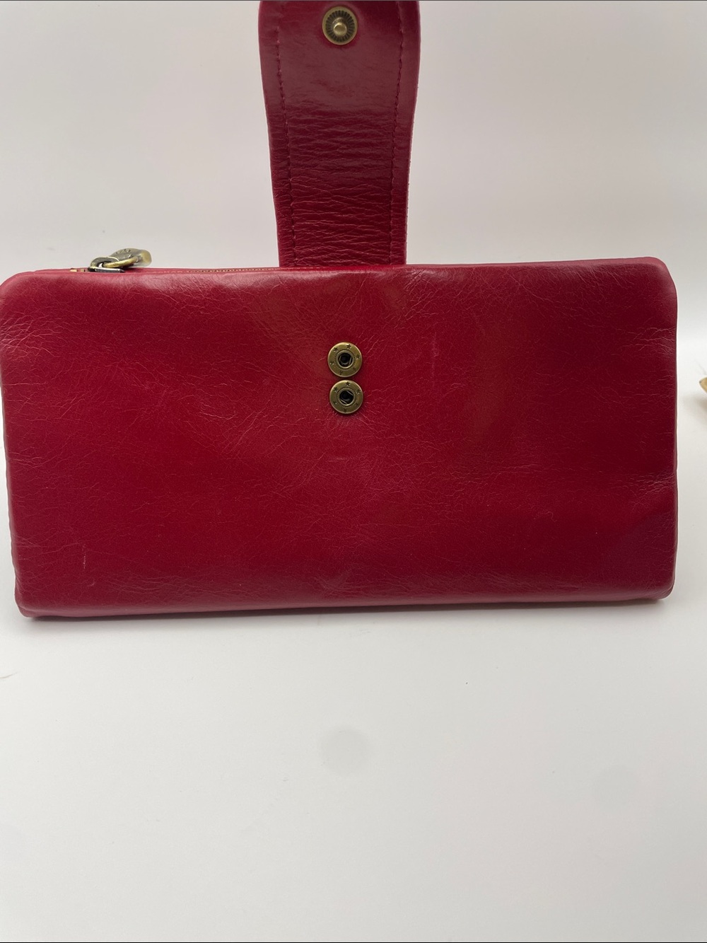 HOBO Torch Leather Wallet - Cardinal Red - Picture 5 of 16